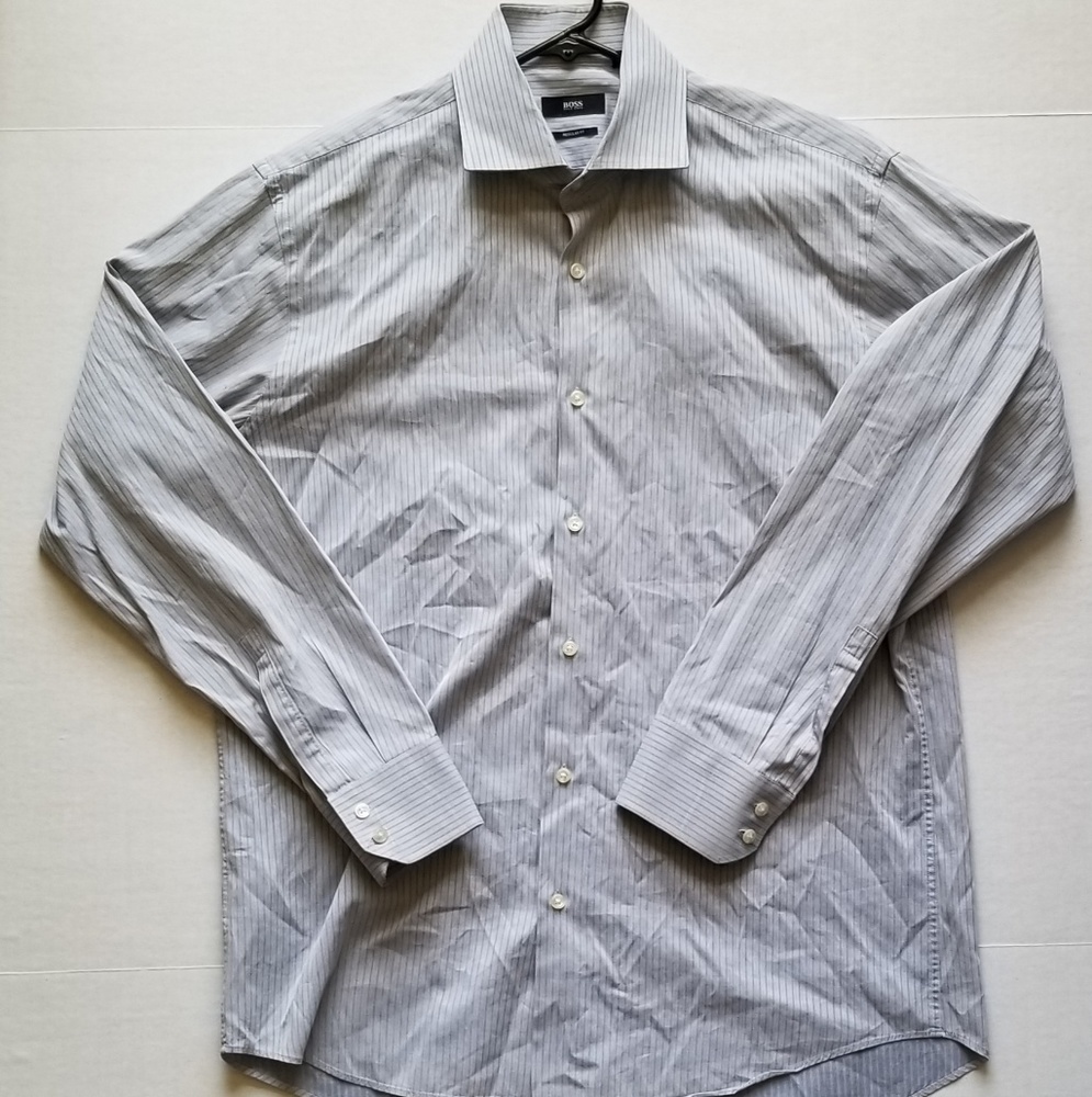 Hugo Boss size 16 collar dress shirt